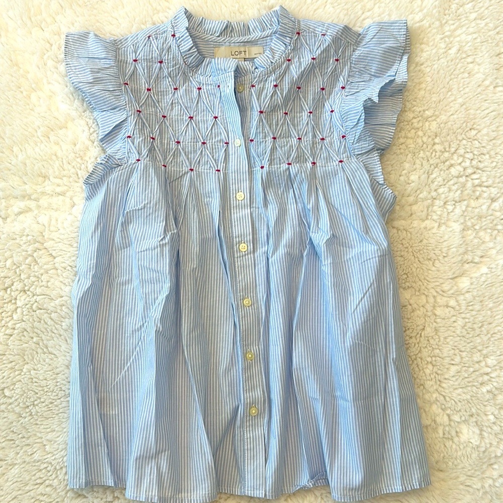 Blue blouse